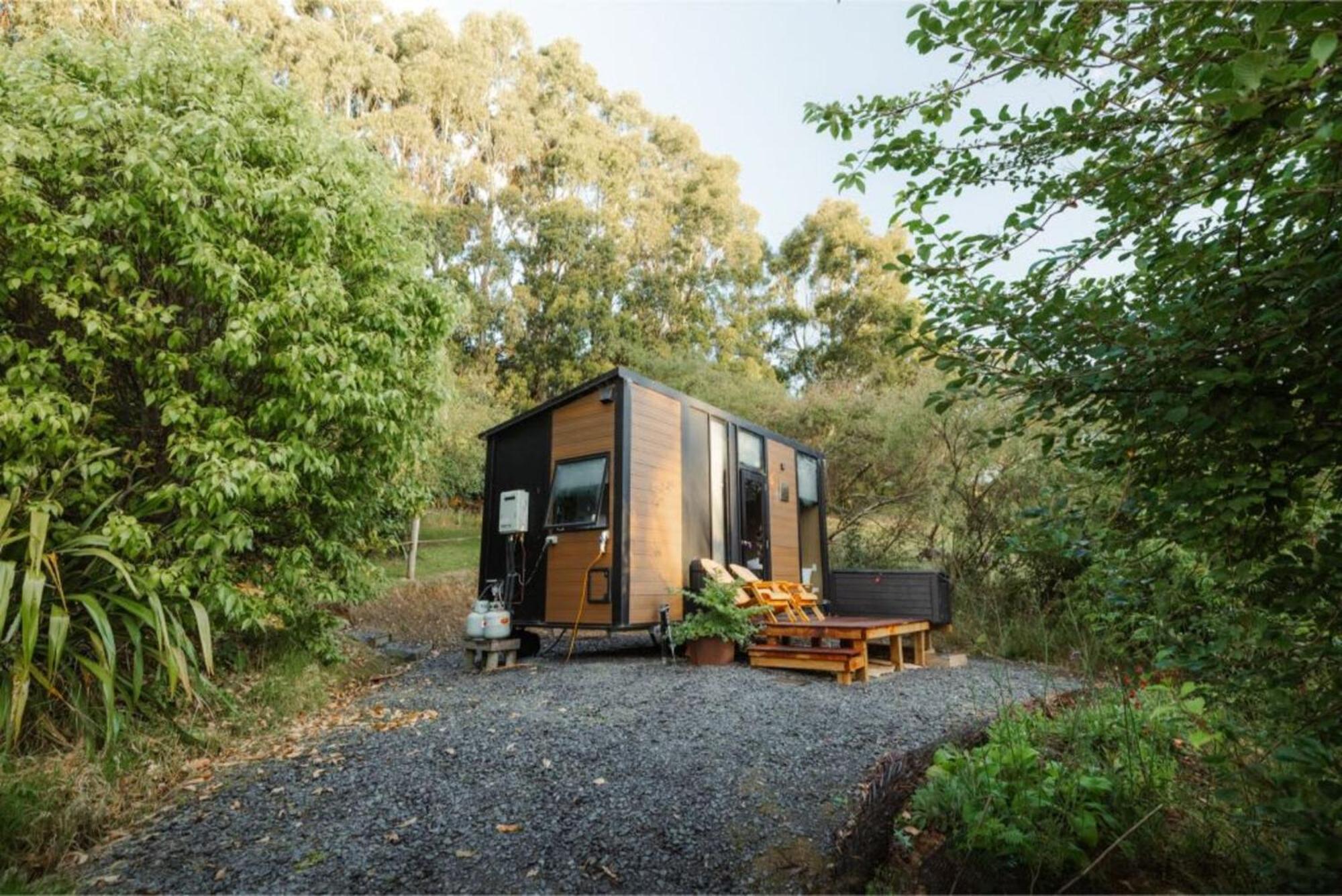 Tranquility Tiny House By Tiny Away Villa Owaka Exterior photo
