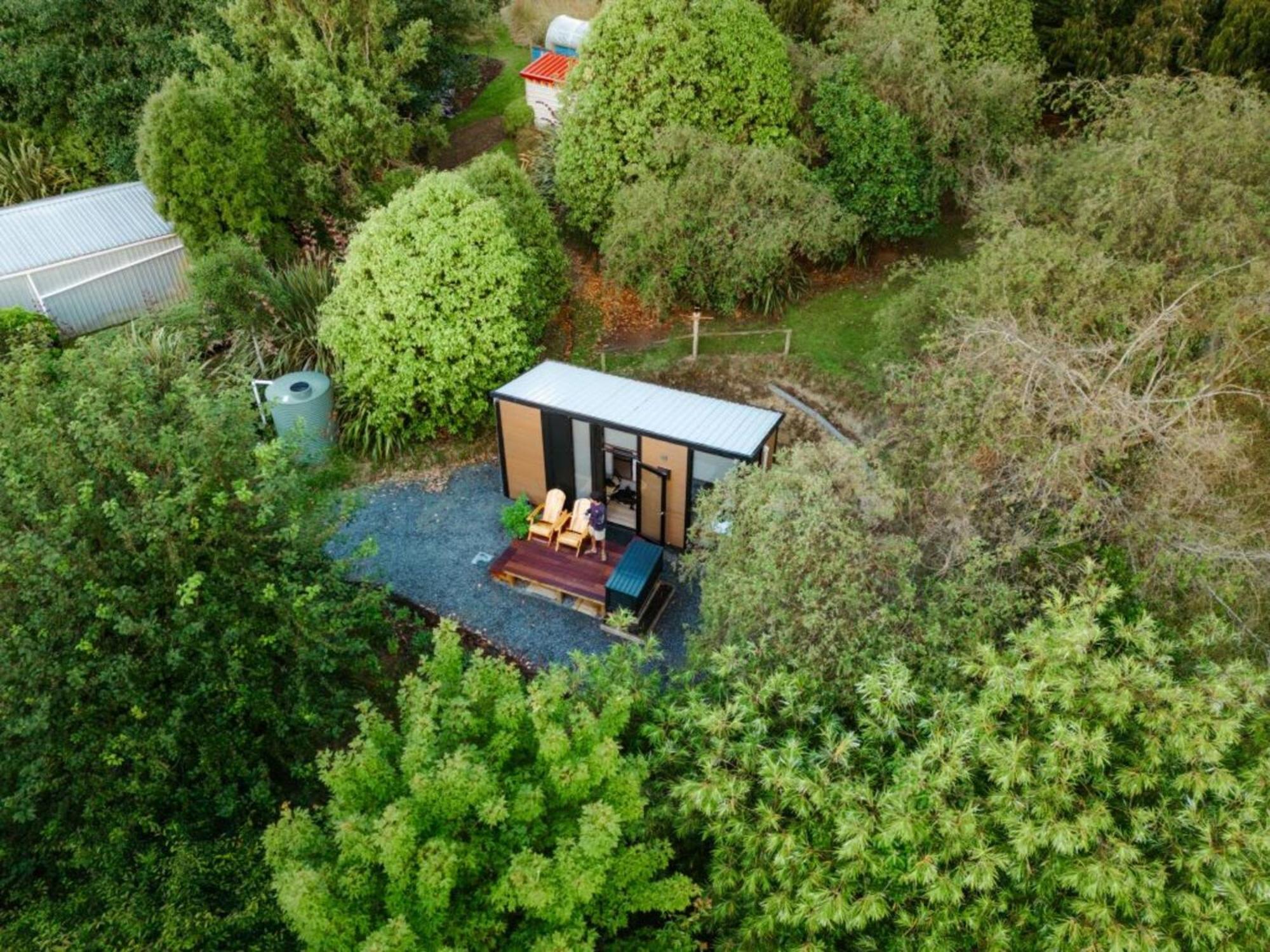 Tranquility Tiny House By Tiny Away Villa Owaka Exterior photo
