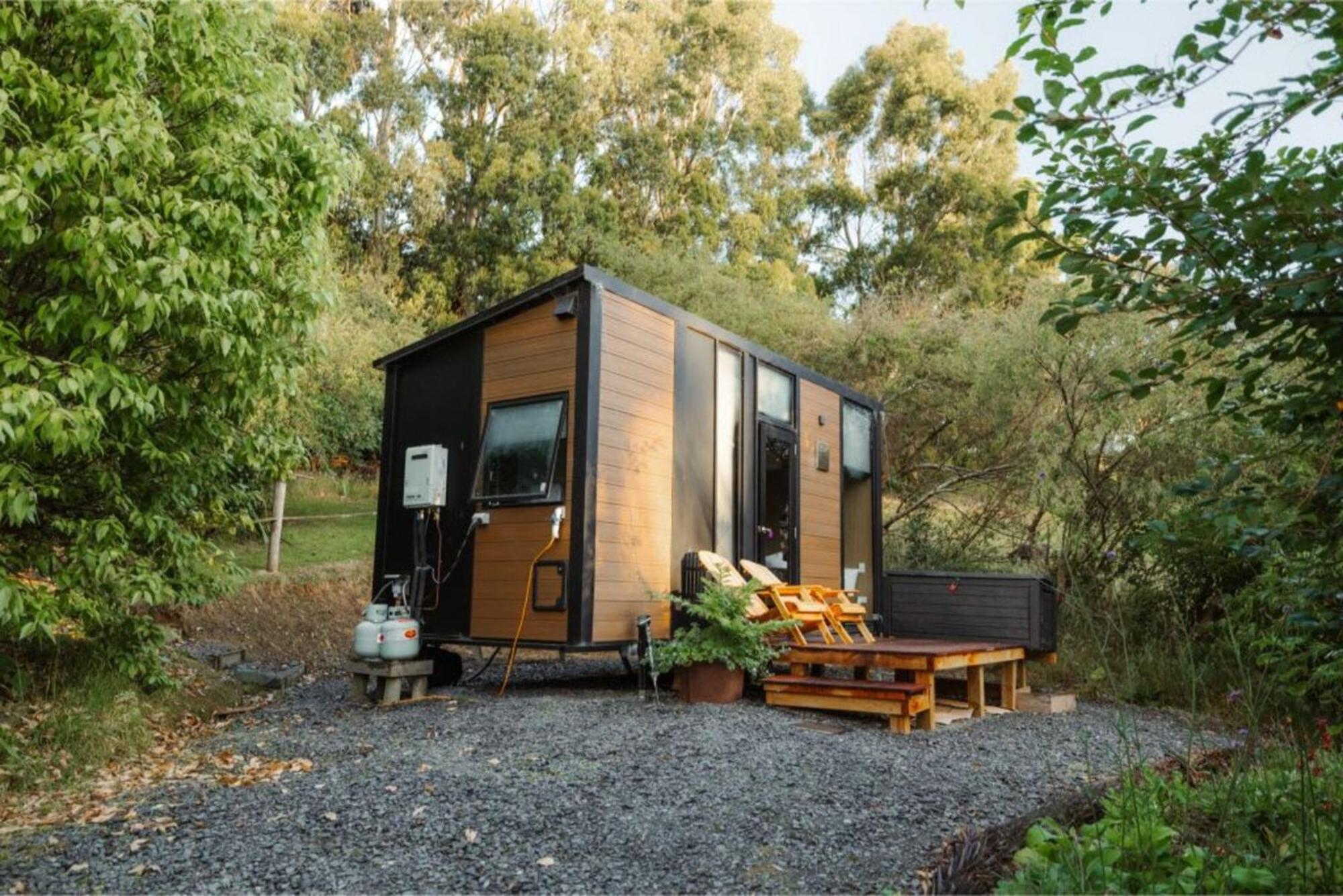 Tranquility Tiny House By Tiny Away Villa Owaka Exterior photo